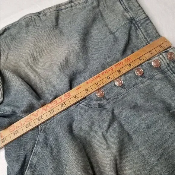 Free People Blue Jean Osaka Shorts - Picture 5 of 10